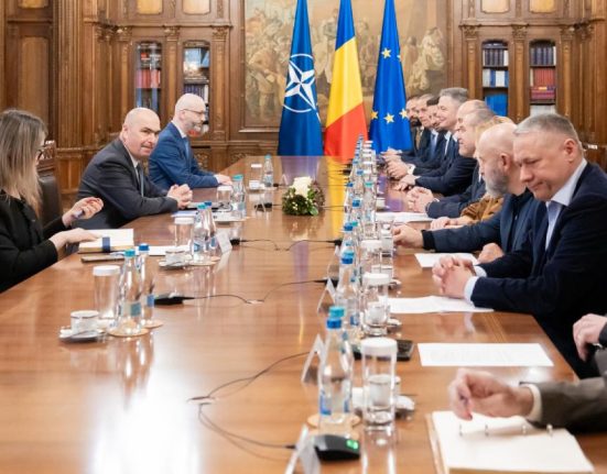Prima activitate publica a presedintelui interimar Ilie Bolojan Discutii la Cotroceni cu reprezentantii mediului de afaceri