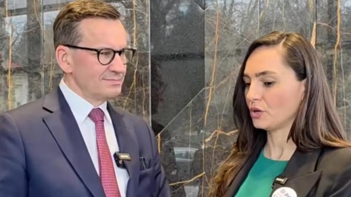 Anamaria Gavrila loveste si in engleza multumiri lui Morawiecki pentru parlamentele europene Reactia fostului premier polonez