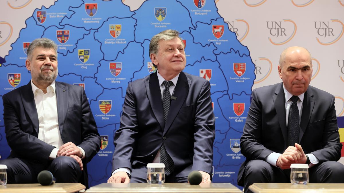 Marcel Ciolacu alaturi de Bolojan Am rezistat asaltului si diversiunii de a l inlocui pe Antonescu cu Bolojan candidat