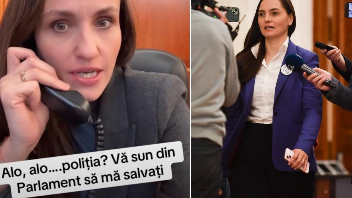 Oana Toiu pamflet pe TikTok dupa ce Anamaria Gavrila a chemat Politia sa i evacueze pe jurnalisti din Parlament Aveti probleme reale