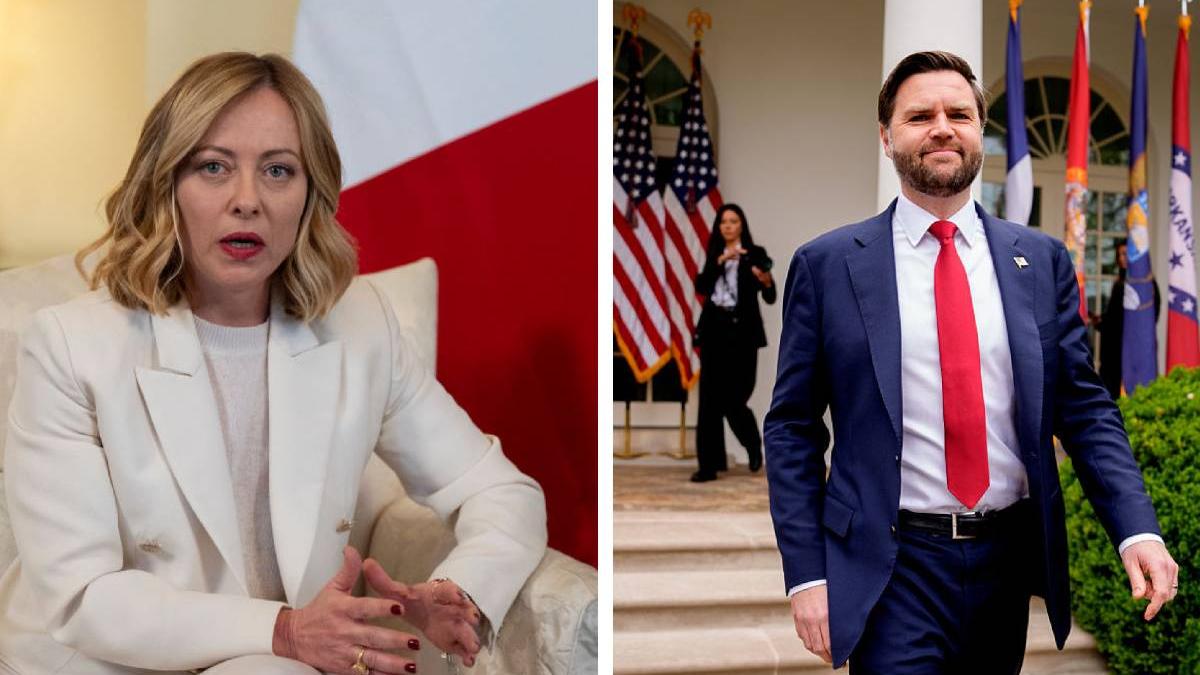 Giorgia Meloni se intalneste cu JD Vance la Roma