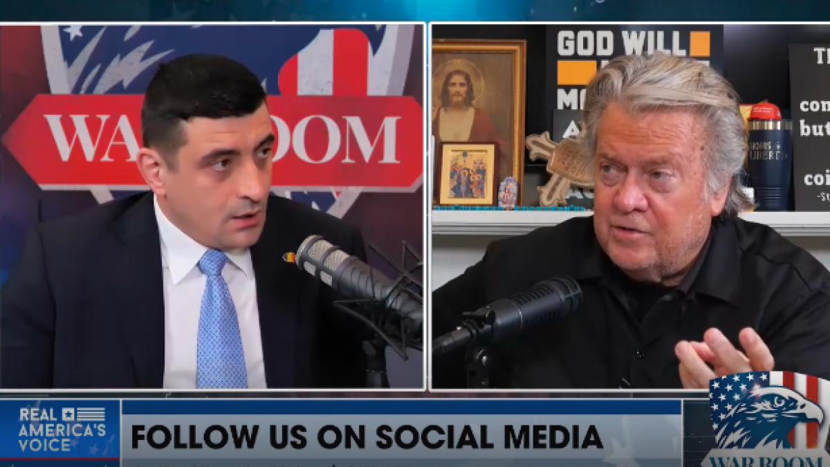 Interviu socant George Simion Steve Bannon Se vrea eliminarea mea