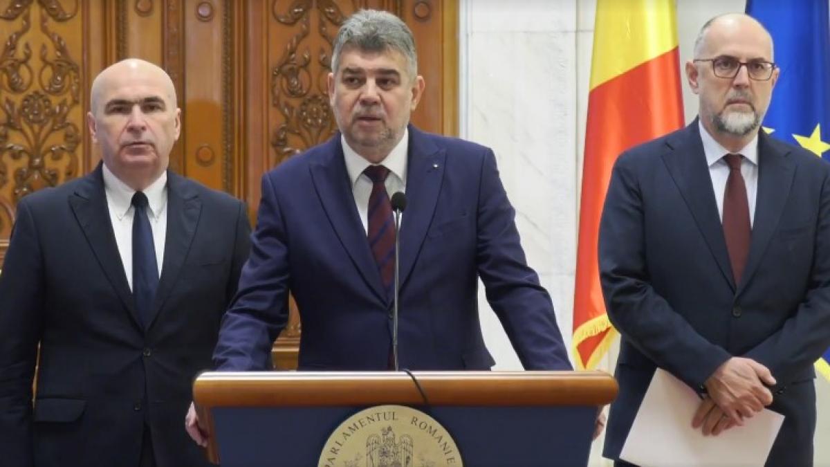 Marcel Ciolacu anunta depunerea proiectului privind pensionarea magistratilor la 65 ani