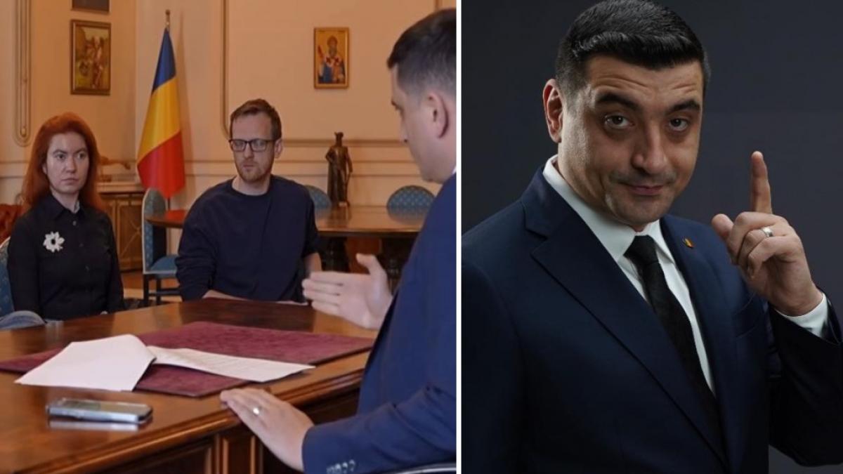 George Simion a fost obligat sa stearga filmarea cu jurnalistii