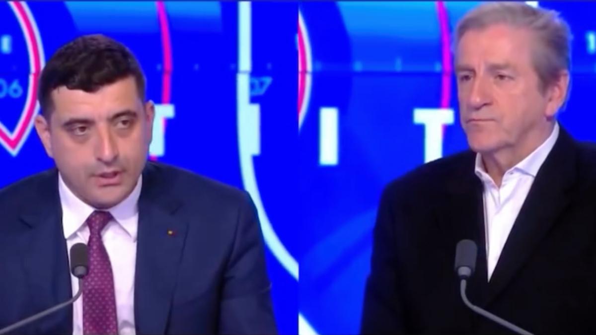 George Simion s a impotmolit in franceza la televizor