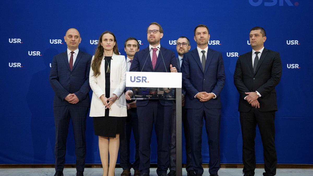 Congresul USR de sambata Dominic Fritz prezinta strategia partidului