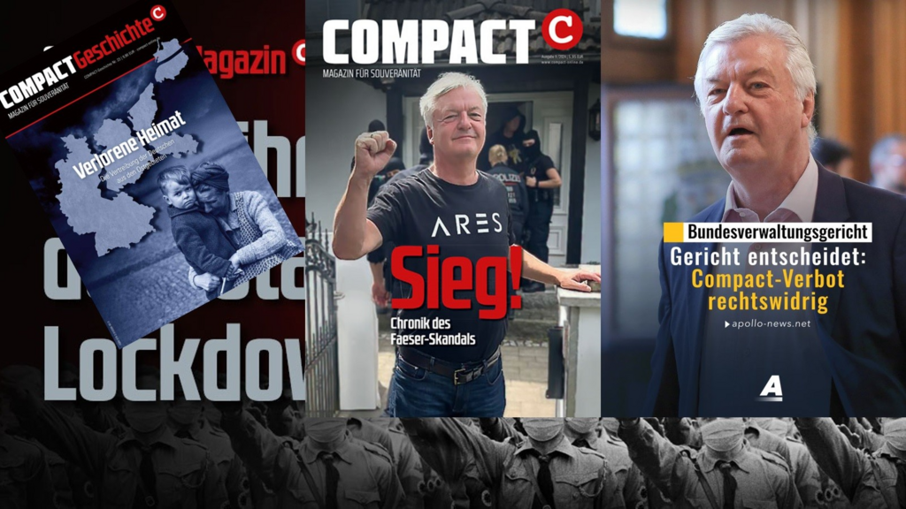 Interdictia revistei radicale Compact anulata de un tribunal german