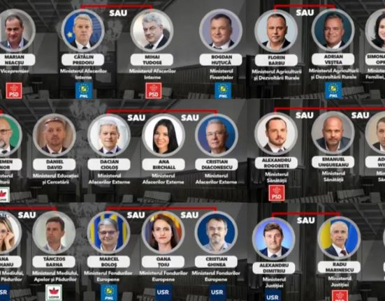 prima schia a guvernului nicusor dan cu nume noi