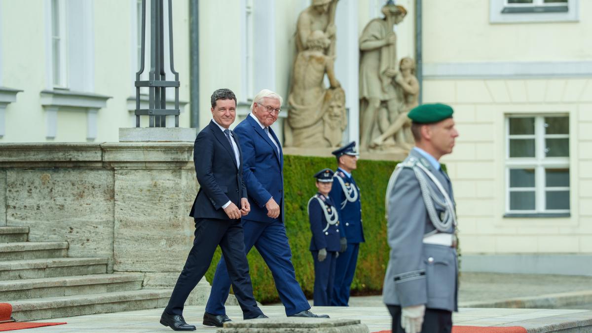 Presedintele Nicusor Dan s a intalnit cu Friedrich Merz