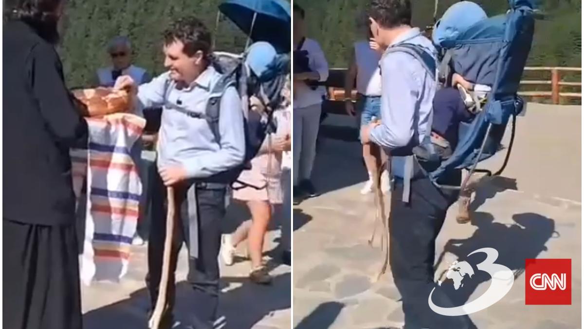 Nicisor Dan vizita la manastirea Arsenie Boca