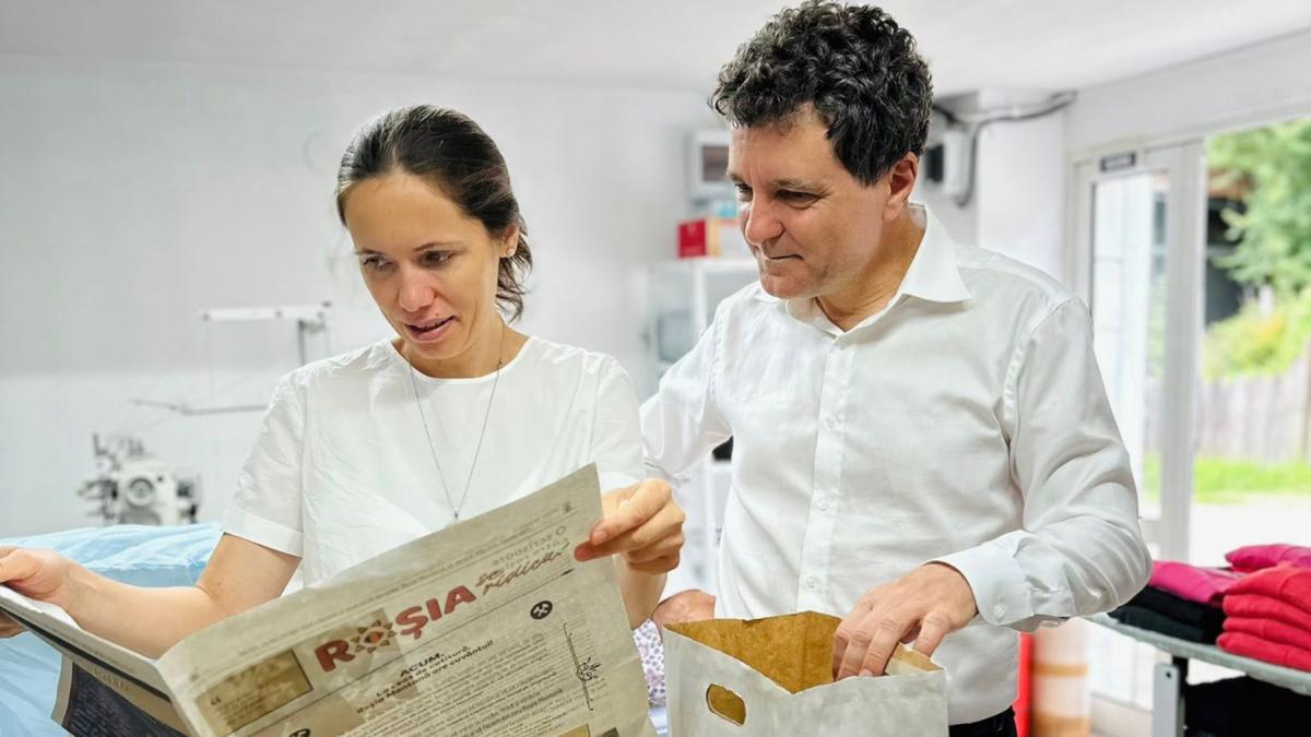 Nicuser Dan a vizitat un atelier din Rosia Montana