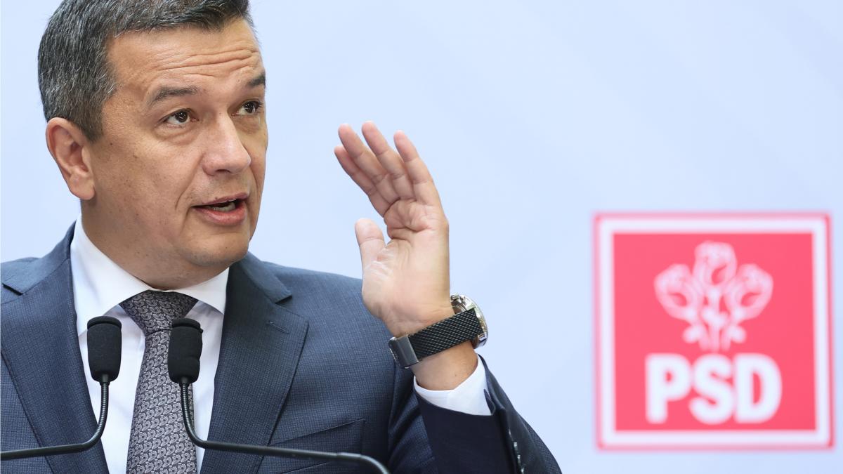 Sorin Grindeanu exclude PSD ca premier pana in 2027
